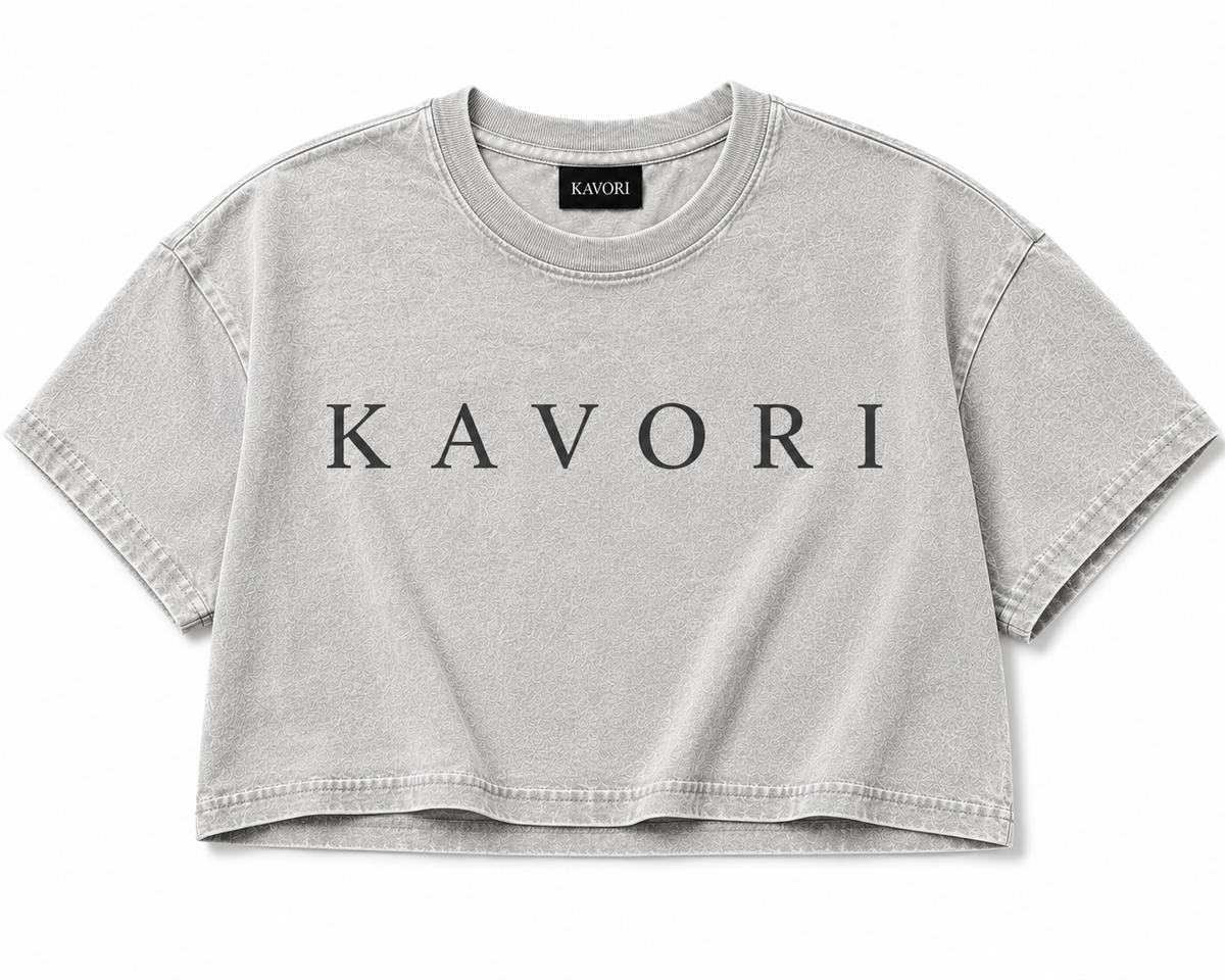 Vintage Women Crop Top