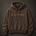 Men Vintage Brown Hoodie