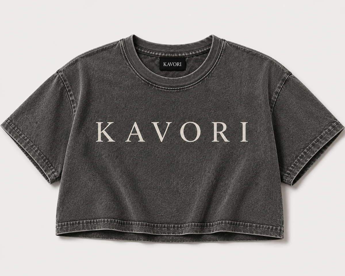 Vintage Women Crop Top