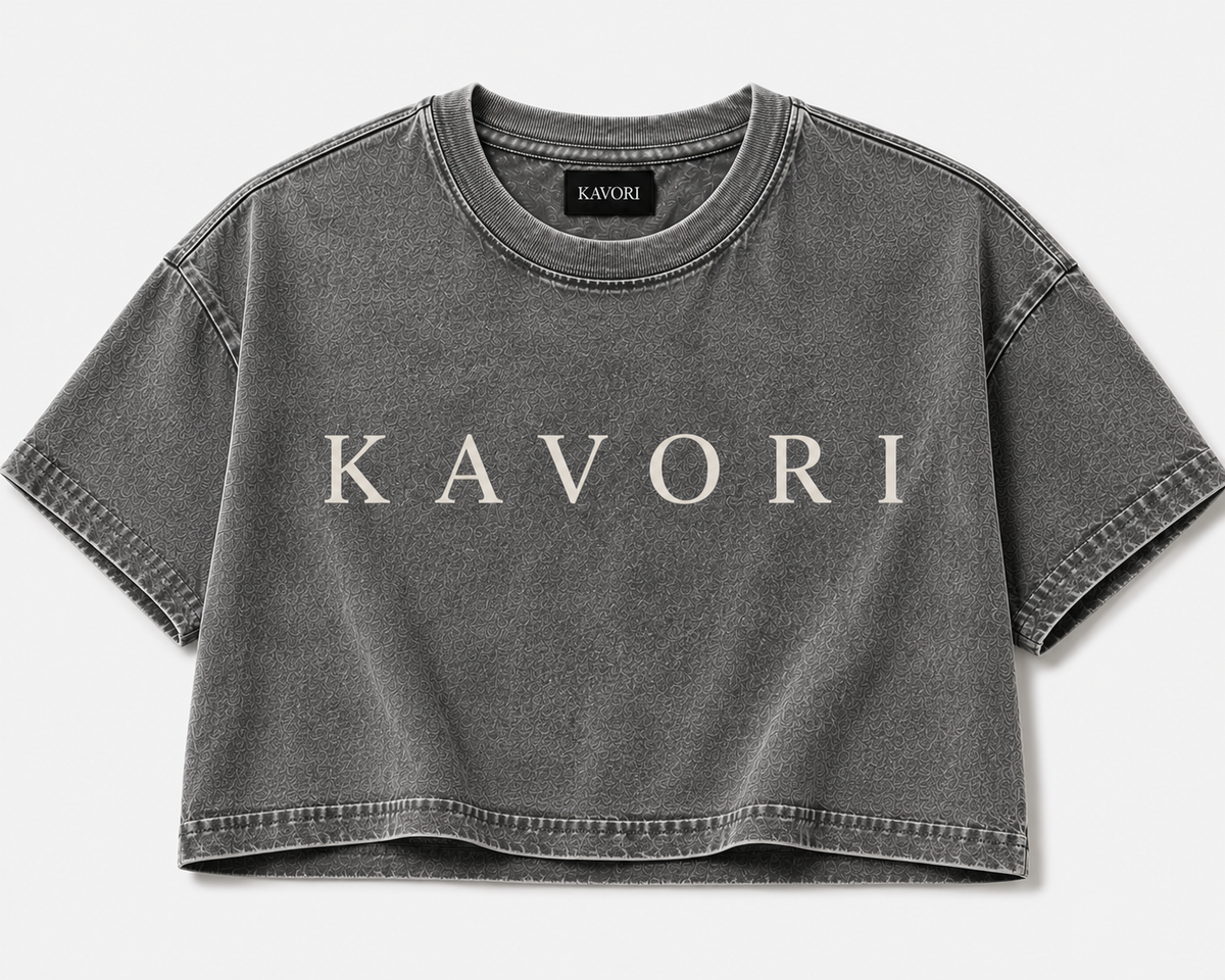 Vintage Women Crop Top