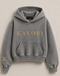 Women Vintage Gray Hoodie