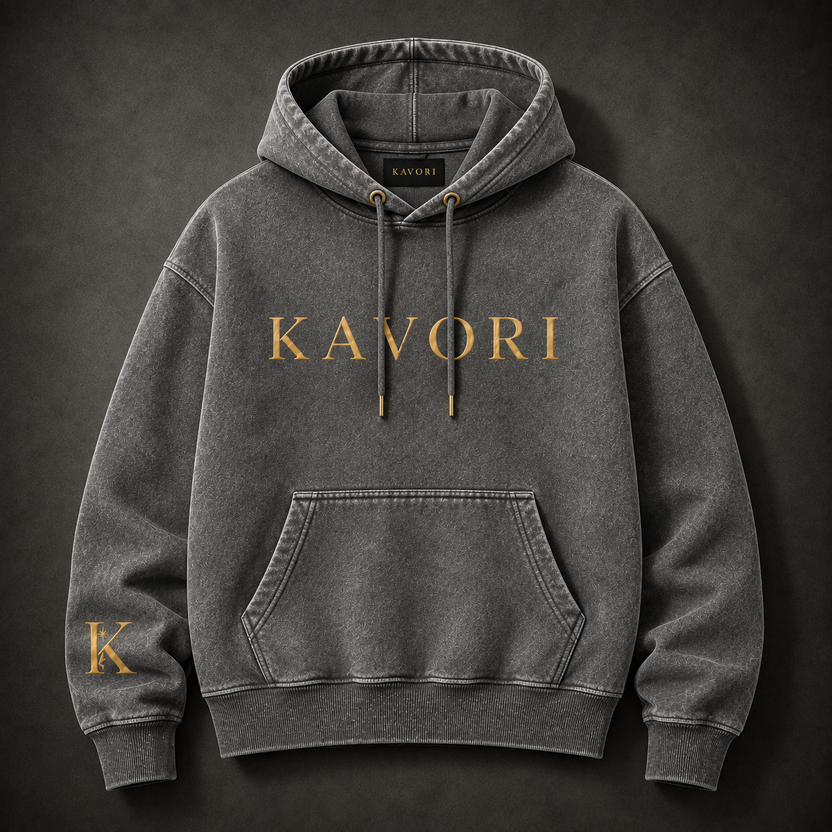 Men’s Vintage Gray Hoodie